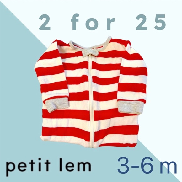 🌙 🌙 OFFER on Baby SLEEPERS - PJ PETIT LEM, GAP and HATLEY. 2 for 25$🌙 🌙 - Picture 11 of 13